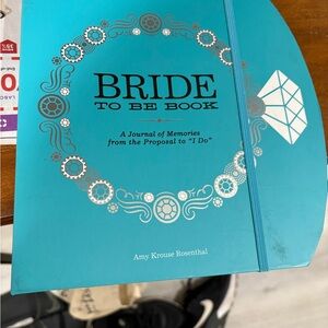 Bride To Be Book in Teal